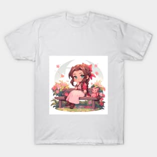 chibi aerith T-Shirt